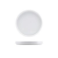 Genware Porcelain Low Presentation Plate 18cm/7" - BESPOKE 77