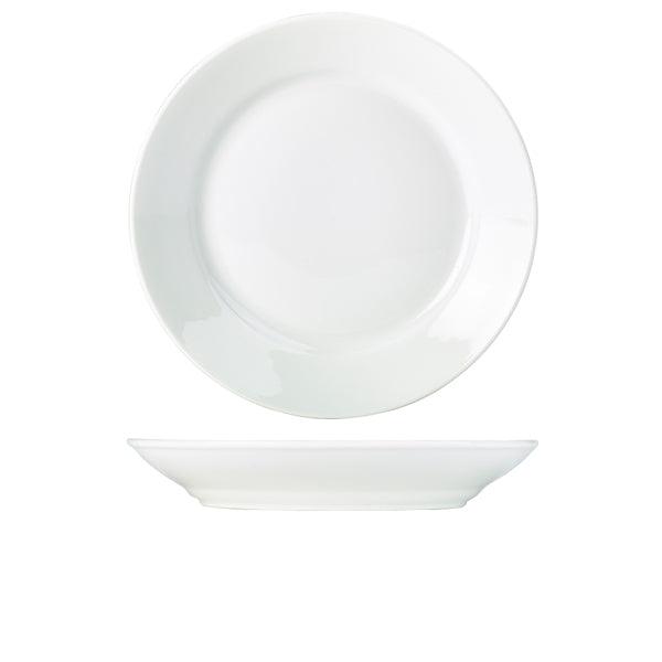 Genware Porcelain Deep Winged Plate 30cm/12" - BESPOKE 77
