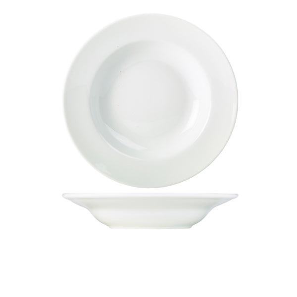 Genware Porcelain Soup Plate/Pasta Dish 30cm/12" - BESPOKE 77