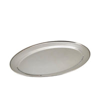 GenWare Stainless Steel Oval Flat 50cm/20" - BESPOKE 77