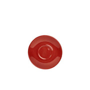 Genware Porcelain Red Saucer 12cm/4.75" - BESPOKE 77