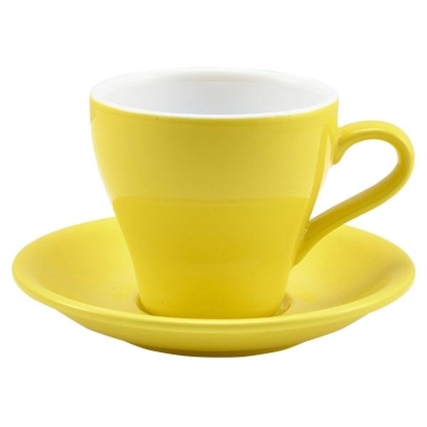 Genware Porcelain Yellow Saucer 13.5cm - BESPOKE 77