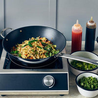 GenWare Non Stick Teflon Stainless Steel Wok 30cm - BESPOKE 77