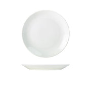 Genware Porcelain Coupe Plate 22cm/8.5" - BESPOKE 77
