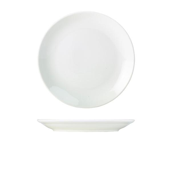 Genware Porcelain Coupe Plate 26cm/10.25" - BESPOKE 77