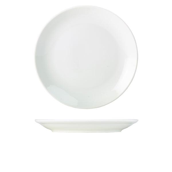 Genware Porcelain Coupe Plate 28cm/11" - BESPOKE 77