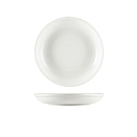 Genware Porcelain Couscous Plate 21cm/8.25" - BESPOKE 77