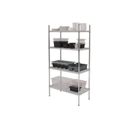 GenWare 4 Tier Wire Racking 91 x 45 x 183cm - BESPOKE 77