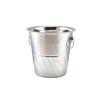 GenWare Stainless Steel Swirl Wine Bucket - BESPOKE 77