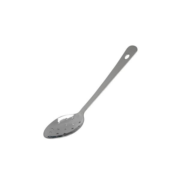 S/St.Perforated Spoon 10" With Hanging Hole - BESPOKE 77