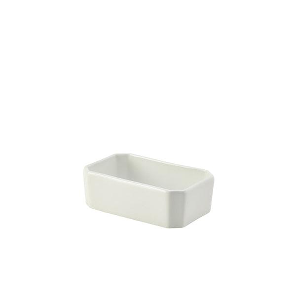 Genware Porcelain Sugar Packet Holder 12 x 7cm/4.75 x 2.75" - BESPOKE 77