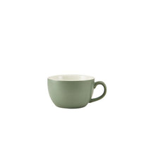 GenWare Porcelain Matt Sage Bowl Shaped Cup 17.5cl/6oz - BESPOKE 77