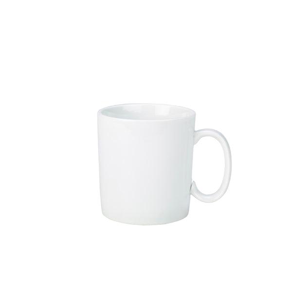 Genware Porcelain Straight Sided Mug 28cl/10oz - BESPOKE 77