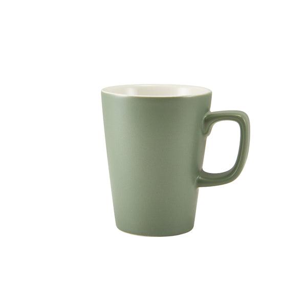 GenWare Porcelain Matt Sage Latte Mug 34cl/12oz - BESPOKE 77