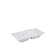 GenWare Porcelain Double Dish 15 x 8cm/6 x 3" - BESPOKE 77