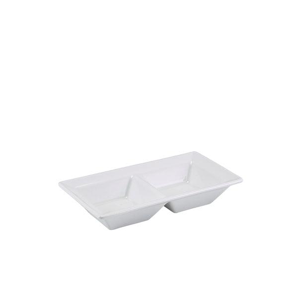 GenWare Porcelain Double Dish 15 x 8cm/6 x 3" - BESPOKE 77