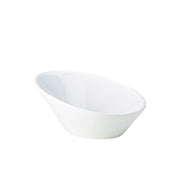 Genware Porcelain Oval Sloping Bowl 21cm/8.25" - BESPOKE 77