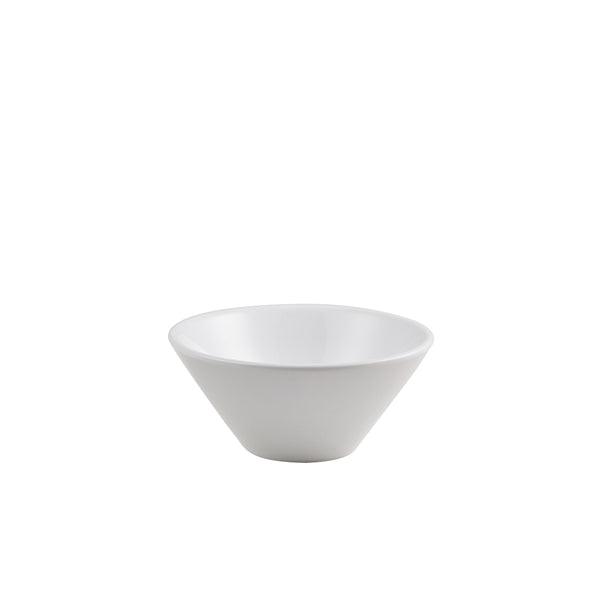 Genware Porcelain Low Conical Bowl 13.5cm/5.25" - BESPOKE 77