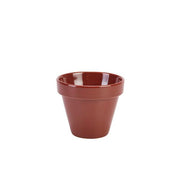 Genware Porcelain Plant Pot 11.5 x 9.5cm/4.5 x 3.75" - BESPOKE 77