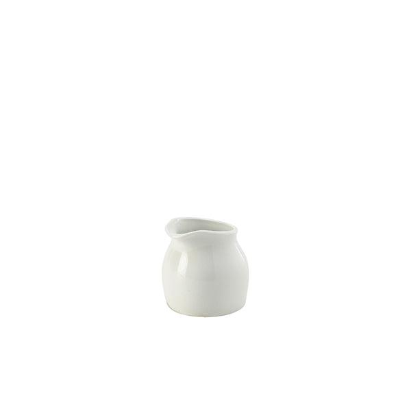 Genware Porcelain Cream Tot 3cl/1oz - BESPOKE 77