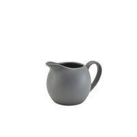 Genware Porcelain Matt Grey Jug 14cl/5oz - BESPOKE 77