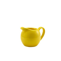 Genware Porcelain Yellow Jug 14cl/5oz - BESPOKE 77