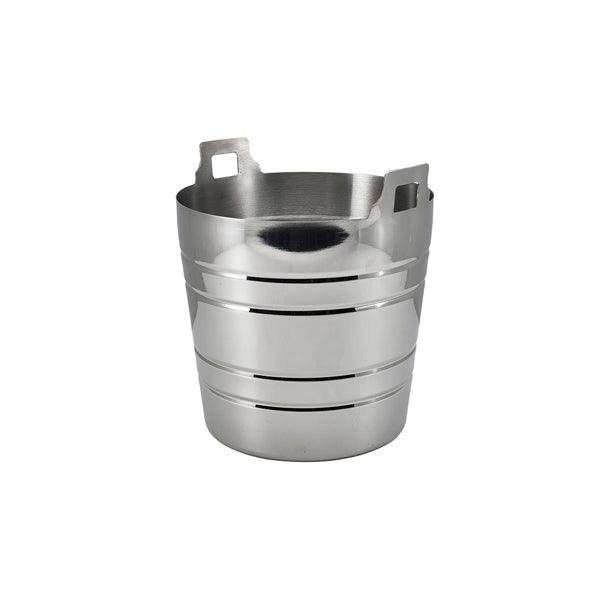 S/St.Wine Bucket With Integral Handles - BESPOKE 77