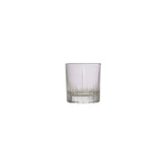 Kalita cut pattern crystal-look glass rocks tumbler 28cl