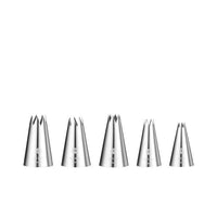 Icing Tips 5 Piece Set - Serrated - BESPOKE 77