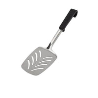 Genware Plastic Handle Slotted Turner Black - BESPOKE 77