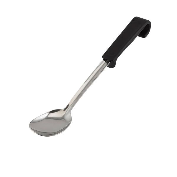 Genware Plastic Handle Small Spoon Black - BESPOKE 77