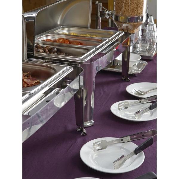 Genware Plastic Handle Small Spoon Black - BESPOKE 77