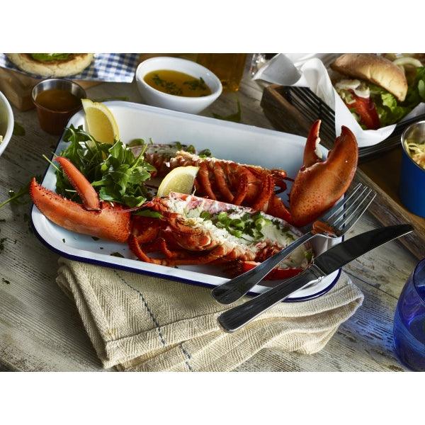 Enamel Baking Tray 28 x 23 x 4.5cm - BESPOKE 77