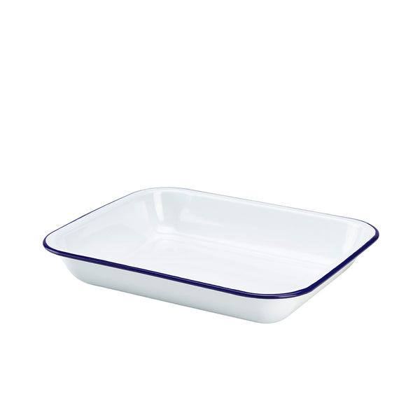 Enamel Baking Tray 31 x 25 x 5cm - BESPOKE 77