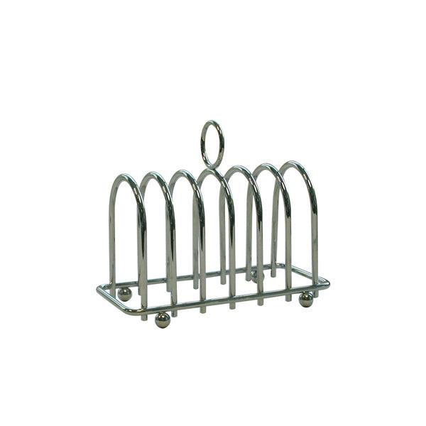 Chrome Horseshoe 6 Slice Toast Rack - BESPOKE 77