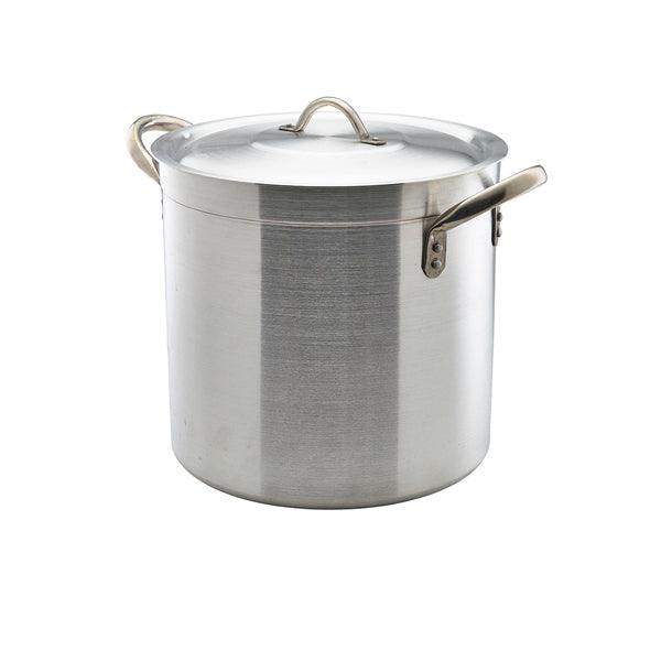 Aluminium Deep Stockpot With Lid 17Litre - BESPOKE 77