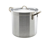 Aluminium Deep Stockpot With Lid 21Litre - BESPOKE 77