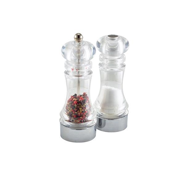 GenWare Clear Pepper Grinder & Salt Shaker Set - BESPOKE 77