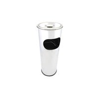Genware St/St Floor Standing Ashtray/Bin - BESPOKE 77