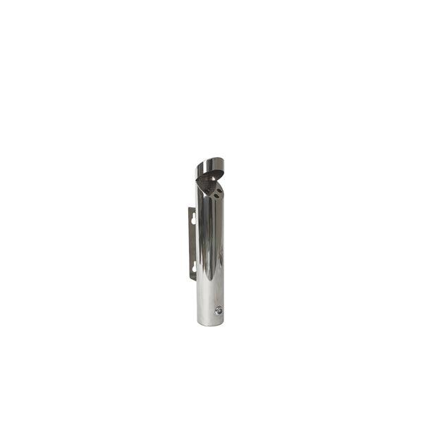 Cylinder Wall-Mounted St/St. Ashtray 46X7.5cm - BESPOKE 77