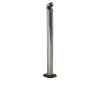 Genware Floor-Mounted St/St Smokers Pole 92cm - BESPOKE 77
