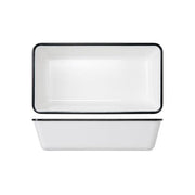 Black/White Melamine Athens GN1/3 Deep Dish 32.5 x 17.6 x 8cm - BESPOKE 77