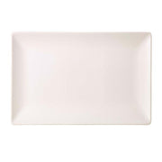 Luna Stoneware White Rectangular Plate 30 x 20cm/12 x 8" - BESPOKE 77
