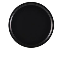Luna Stoneware Black Pizza Plate 33cm/13" - BESPOKE 77