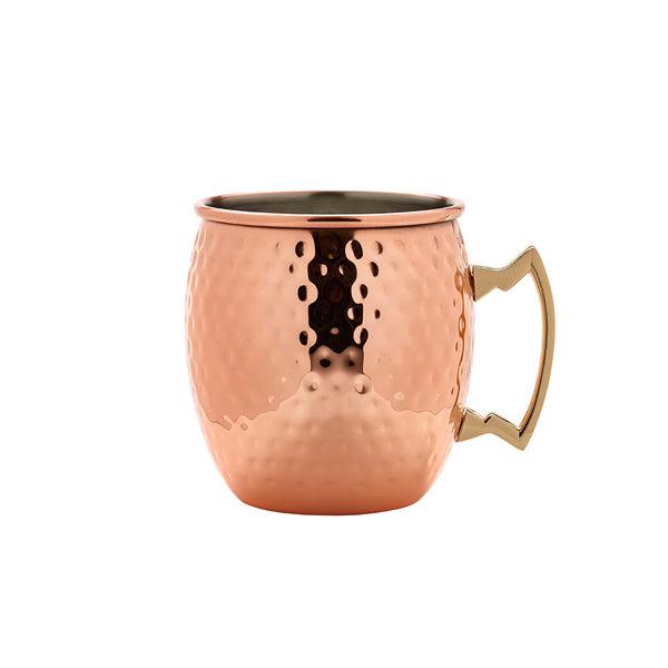 Barrel Copper Mug 55cl/19.25oz Hammered - BESPOKE 77