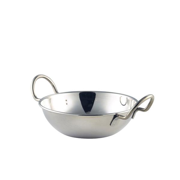 S/St.Balti Dish 15cm(6")With Handles - BESPOKE 77