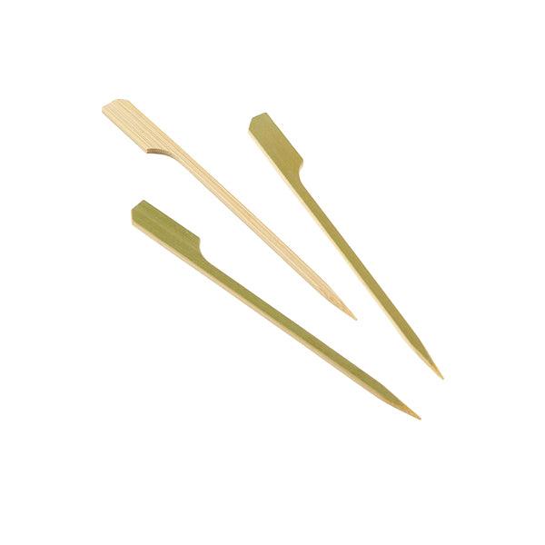 Bamboo Gun Shaped Paddle Skewers 9cm/3.5" (100pcs) - BESPOKE 77