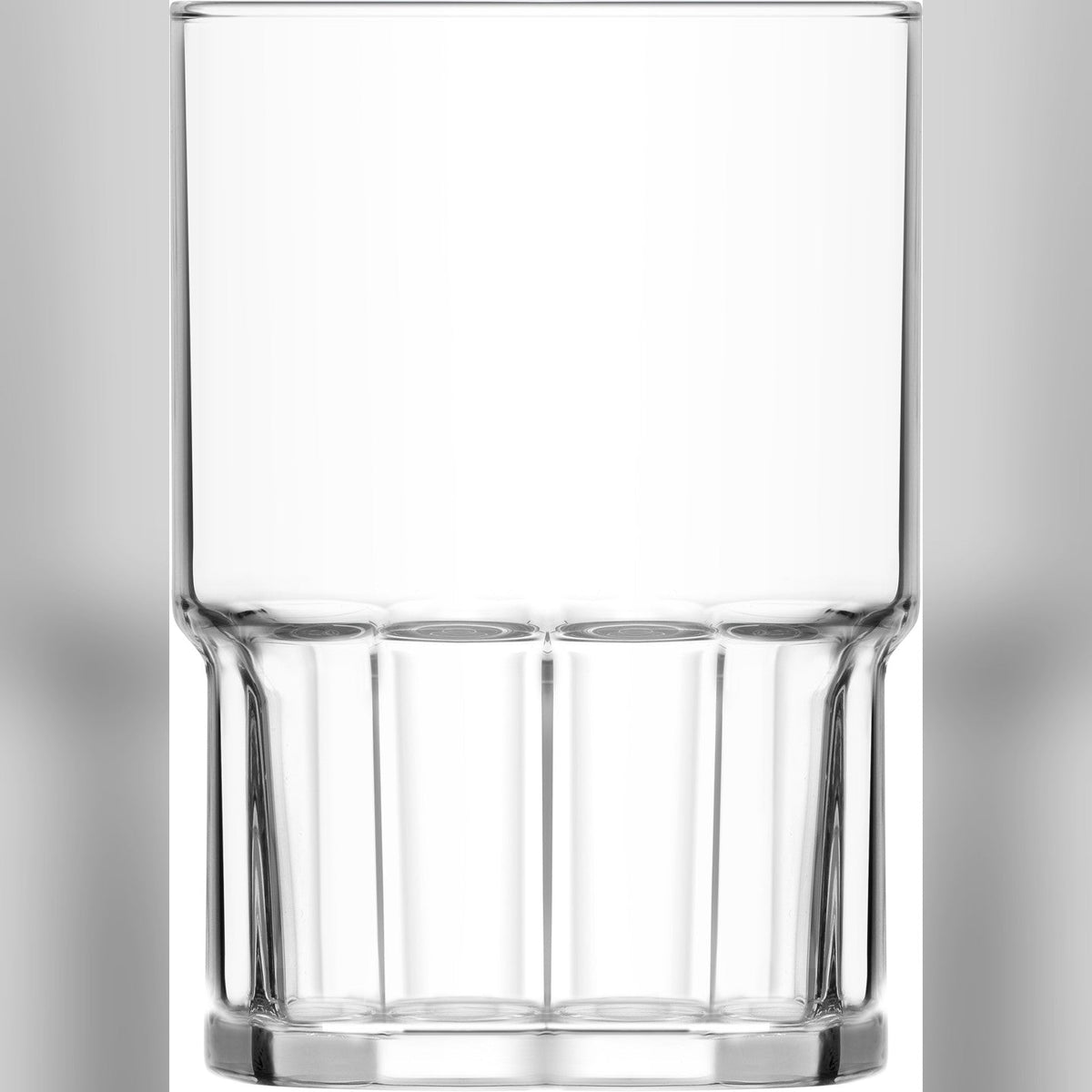 Bonn crystal-look glass stackable tumbler 51cl