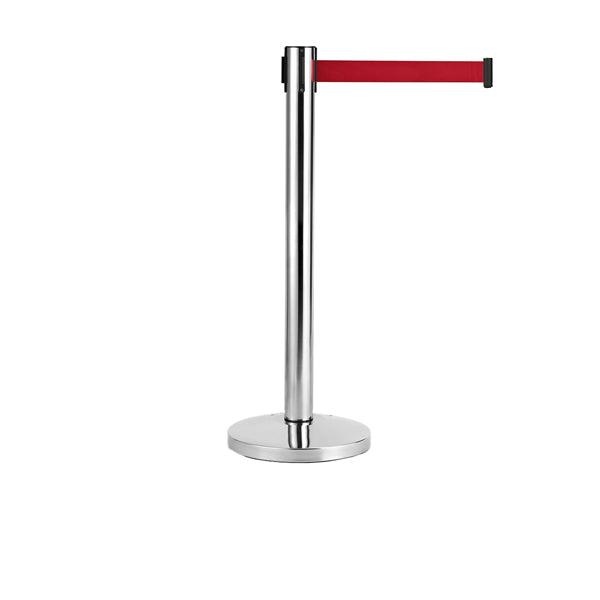Genware Barrier Post - Retractable Red Belt - BESPOKE 77