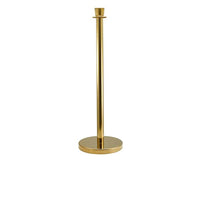 Genware Brass Plated Barrier Post - BESPOKE 77